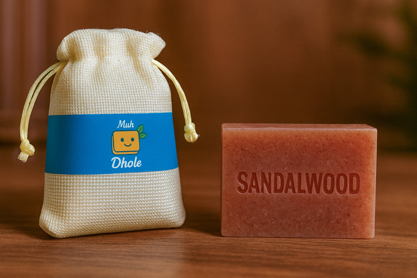 SANDALWOOD SOAP for face & body