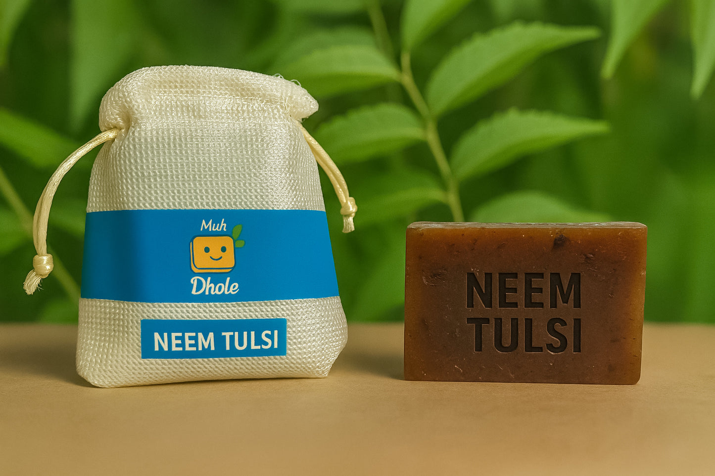 NEEM TULSI SOAP - for face & body