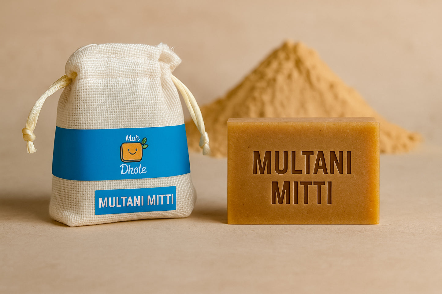 MULTANI MITTI SOAP for face & body